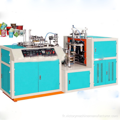 Machine de formage de gobelets en papier automatique standard CE